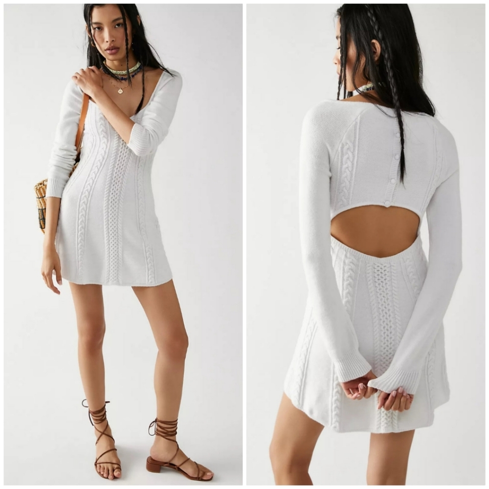 NWT Free People Small World Mini Dress